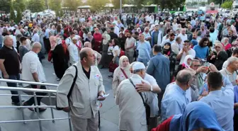 Kayseri'den 180 kişi kutsal topraklara gitti