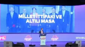 Kılıçdaroğlu İstanbul'a hizmette 3 yıl programında konuştu