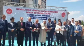 Diyanet İşleri Başkanı Erbaş, Dini Yüksek İhtisas Merkezi'nde cami temeli attı