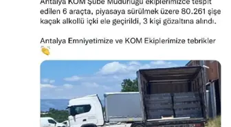 Kaçak içkide gözaltına alınan 4 kişiye adli kontrol ve ev hapsi cezası