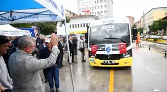 Çorum Belediyesi'nde anahtar teslim töreni