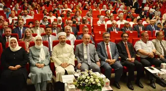 Diyanet İşleri Başkanı Erbaş, 'Yaz Kur'an Kursları' açılışında konuştu