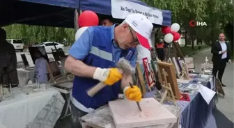 Kadınların ellerinden çıkan ürünler Gölbaşı'nda sergilendi