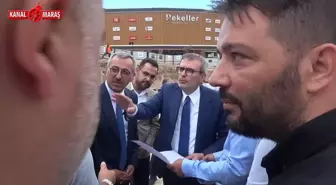 AKP'li Mahir Ünal'ın Kahramanmaraş'taki Ziyaretinde Polis, Soru Sormak İsteyen Gazeteciyi Engelledi