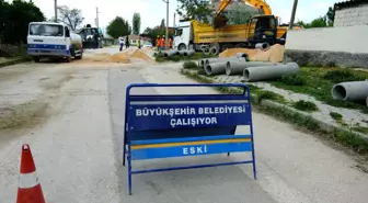 Eskişehir Büyükşehir, Çukurhisar ve Satılmışoğlu Mahalleleri'ni Kanalizasyona Kavuşturuyor