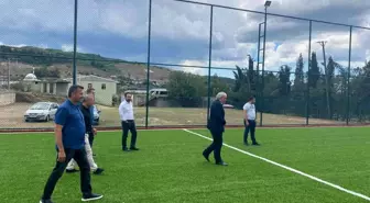 Osmaneli'nde köylere spor tesisleri yapılmaya başlandı