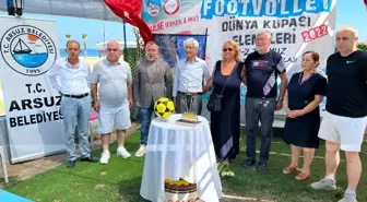 Dünya Footvolley Şampiyonası eleme maçları Hatay'da oynanacak