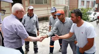 Karabağlar Belediye Başkanı Selvitopu, Alan Çalışmalarını Yerinde İnceledi