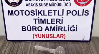 Kütahya'da aranan şahıs uyuşturucuyla yakalandı