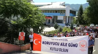 Tunceli'de 30 Haziran Koruyucu Aile Günü yürüyüşü