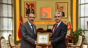 Cumhuriyet Başsavcısı Ercan Ceylan'dan veda ziyareti