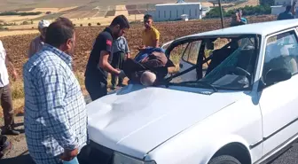 Elazığ'da otomobilin çarptığı yaya yaralandı