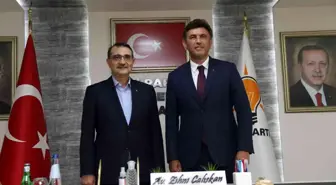 Enerji ve Tabii Kaynaklar Bakanı Dönmez AK Parti Eskişehir İl Başkanlığı'nı ziyaret etti