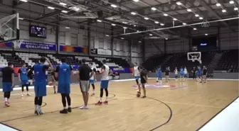 NEWCASTLE - A Milli Erkek Basketbol Takımı, Büyük Britanya maçı hazırlıklarını tamamladı