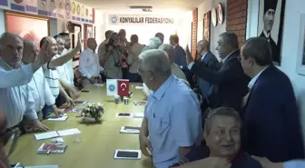 Tunç Soyer ve Oğuz Kaan Salıcı'dan Konyalılar Federasyonu'na Ziyaret