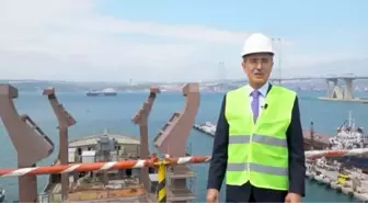 Denizde İkmal Muharebe Destek Gemisi'nin inşası tüm hızıyla sürüyor