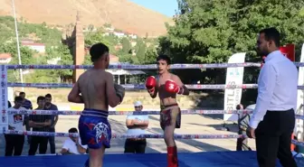 Bitlis'te Uluslararası Muay Thai maçları düzenlendi