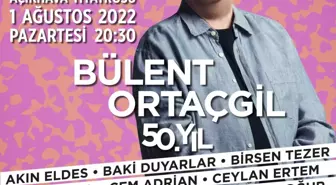 Bülent Ortaçgil, Sanattaki 50'nci Yılını İzmir'de ve Ankara'da Vereceği Konserlerle Kutlayacak