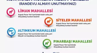 Konyaaltı Belediyesi'nden Ücretsiz Kurban Kesimi Hizmeti