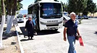 Aliağa'da kabristan ziyaretleri için ücretsiz ulaşım