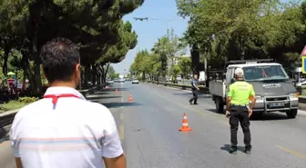 Aydın'da bayram öncesi drone destekli trafik denetimi yapıldı