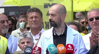 Bursa'da Yüzlerce Hekimden Ortak Çağrı: Sağlık Bakanı İstifa