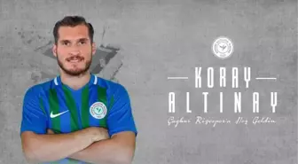 Çaykur Rizespor, Koray Altınay'ı kadrosuna kattı