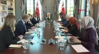 Emine Erdoğan'a, COP26 Başkanı Sharma'dan teşekkür ziyareti