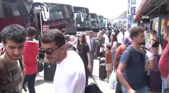 Kurban Bayramı öncesi otogarda yoğunluk