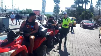 Marmaris'te trafik ekiplerinin denetimleri sonuç verdi