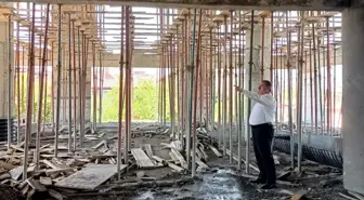 Müftü Çakır, inşaatı devam eden camilerde incelemelerde bulundu