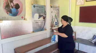 Salihli Belediyesi camilerde bayram temizliği yaptı