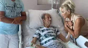 Ajda Pekkan, 99 yaşındaki İlham Gencer'i hastanede ziyaret etti