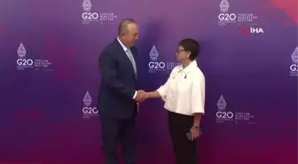 Çavuşoğlu, Endonezya'da G20 Dışişleri Bakanları Toplantısı'na katıldı