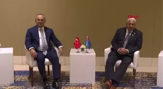 Çavuşoğlu, Endonezya'da G20 kapsamında ikili görüşmeler yaptı