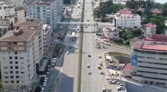 İçişleri Bakan Yardımcısı Erdil, trafik uygulamasına katıldı