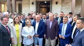 Cumhurbaşkanı Erdoğan, Muğla'da partililerle bayramlaştı