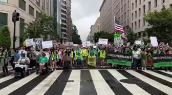 WASHINGTON - Beyaz Saray önünde 'kürtajı yasallaştırın' protestosu