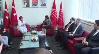 Siyasi Partiler Arasında Bayramlaşma... Deva Partisi ve Gelecek Partisi Heyetleri, CHP Heyetinin Bayramını Kutladı