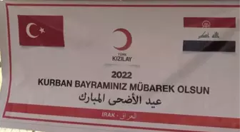 Türk Kızılay Kerkük'te 1250 aileye kurban eti ulaştırdı