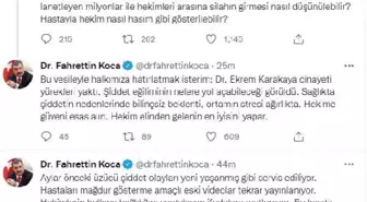 Bakan Koca:  Hastayla hekim nasıl hasım gibi gösterilebilir?