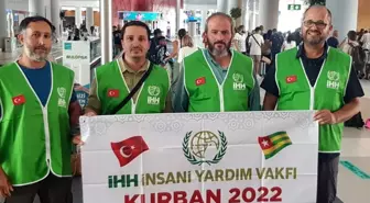 İHH'nın kurban çalışmaları için Togo'da bulunan ekibi kaza geçirdi