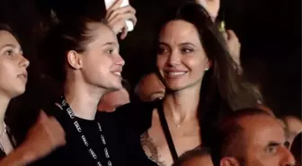 Angelina Jolie, kızı Shiloh ile konsere gitti