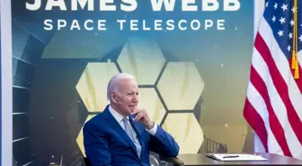 Biden, James Webb teleskobunun çektiği ilk tam renkli fotoğrafı kamuoyuyla paylaştı