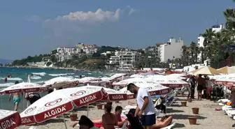 Kuşadası'nda bayramda eğlence tavan yaptı