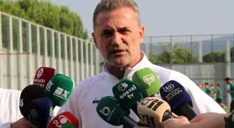 Tahsin Tam: 'Bursaspor'u play-off yarışında tutmak istiyoruz'