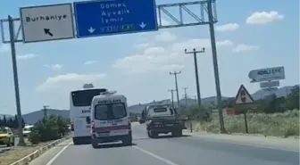 Son dakika... Ambulansa yol vermeyen otobüs kilometrelerce yoluna devam etti