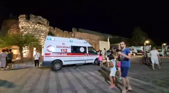 Bodrum Kalesi'nde şok ölüm