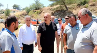 CHP Grup Başkanvekili Özkoç, Datça'da yanan alanları inceledi