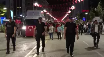 VAN'DA 15 TEMMUZ DEMOKRASİ YÜRÜYÜŞÜ